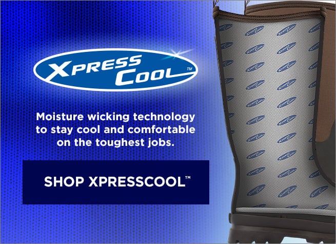 XPRESSCOOL Moisture wicking technology to stay cool and comfortable on the toughest jobs. Shop XPRESSCOOL now. 